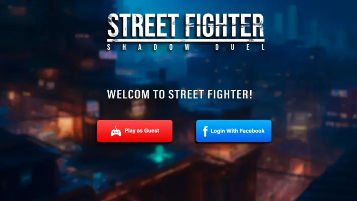 Street Fighter android App screenshot 0